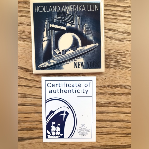 3 VTG Holland America Tiles - Picture 5 of 8